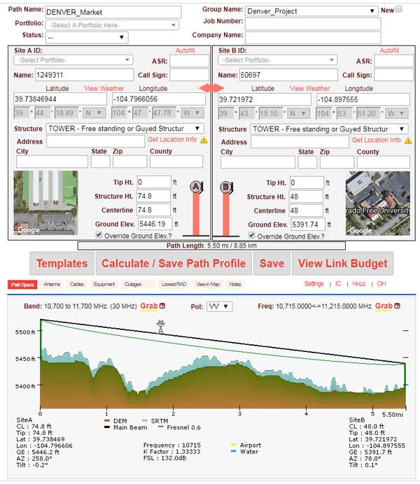 Microwave Engineering - Path Feasibility